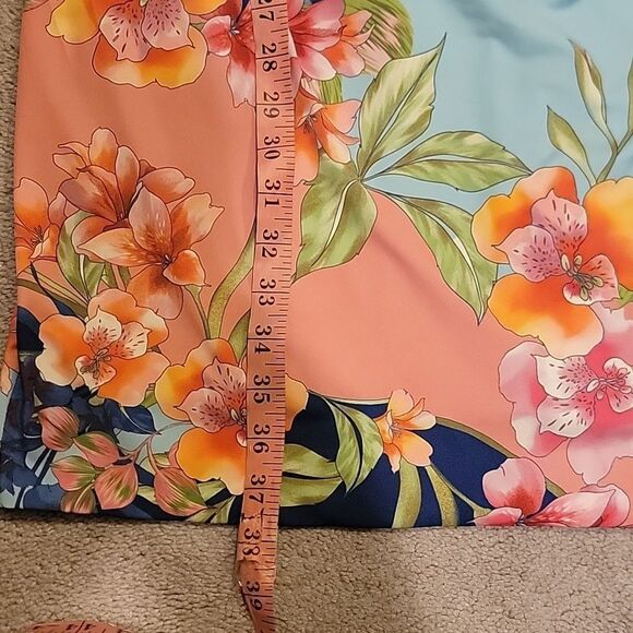 Guess Floral Sleeveless Dress Sz 8 - Picture 7 of 12